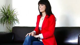 Fresh Carol Vega likes to ride mate